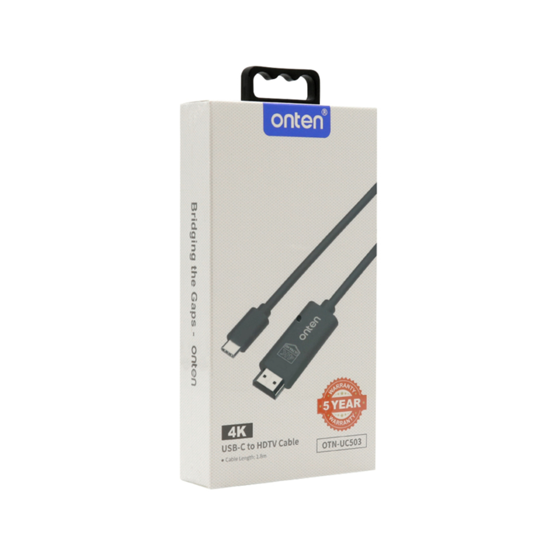 Kabal USB Type-C sa HDMI 4K 30Hz 1.8m (OTN-UC503) Onten
