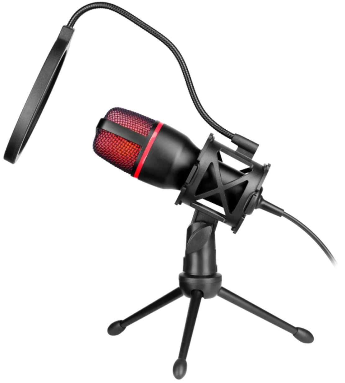 Gaming stream mikrofon Defender Forte GMC 300 3.5mm 1.5m kabl ljubicasti