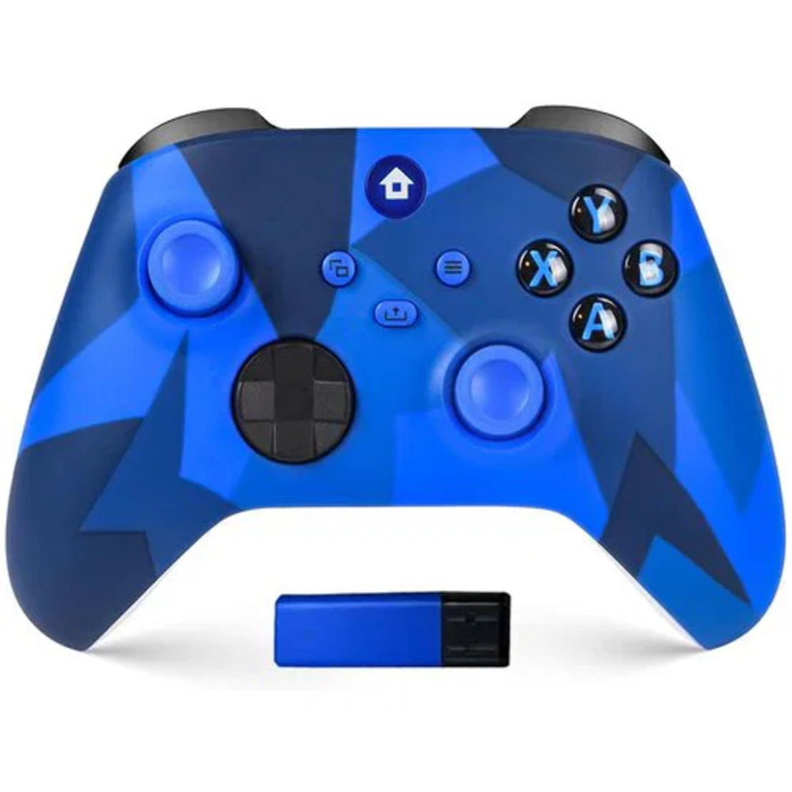 joypad wifi kontroler za xbox one, xbox x series, pc windows, ps 3 mermerno plava