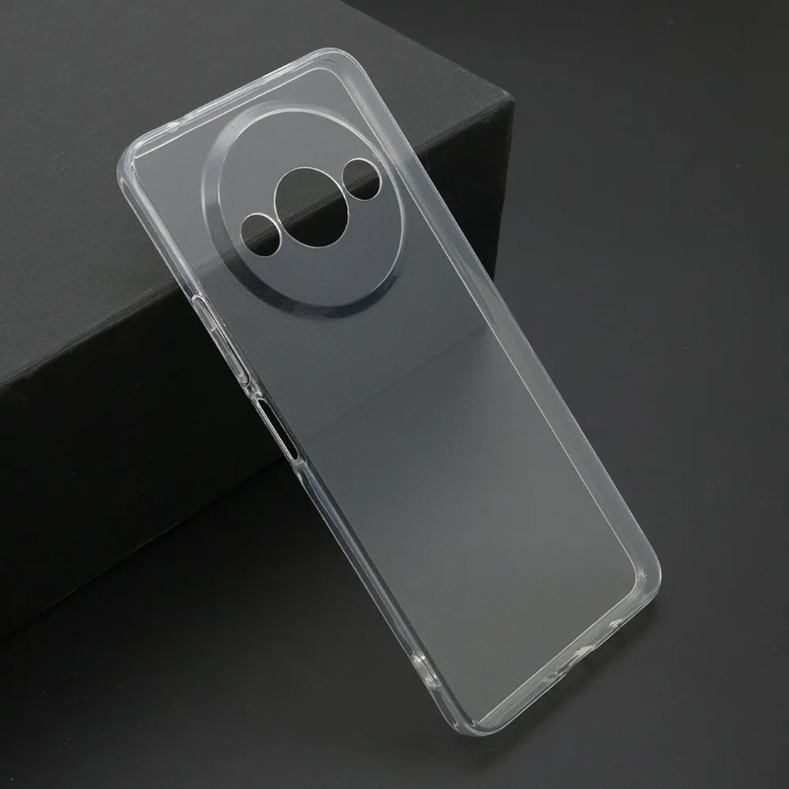 Futrola ULTRA TANKI PROTECT silikon za Xiaomi Redmi A3/A3x providna (bela)