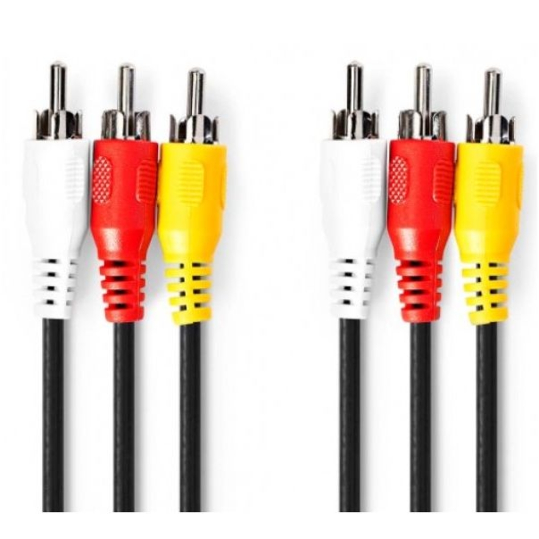 NEDIS Kabl, CVGP24300BK15, 3xRCA muški - 3xRCA muški, 1,5m