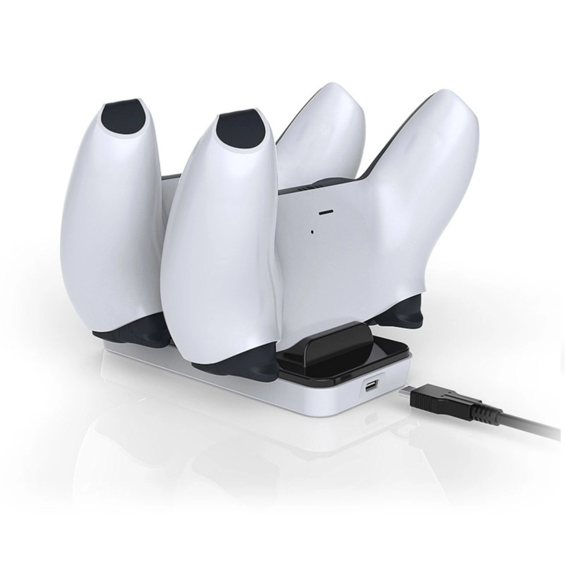 Docking station DOBE drzac sa USB punjacem za 2 PS5 kontrolera TP5-0591 crno-beli