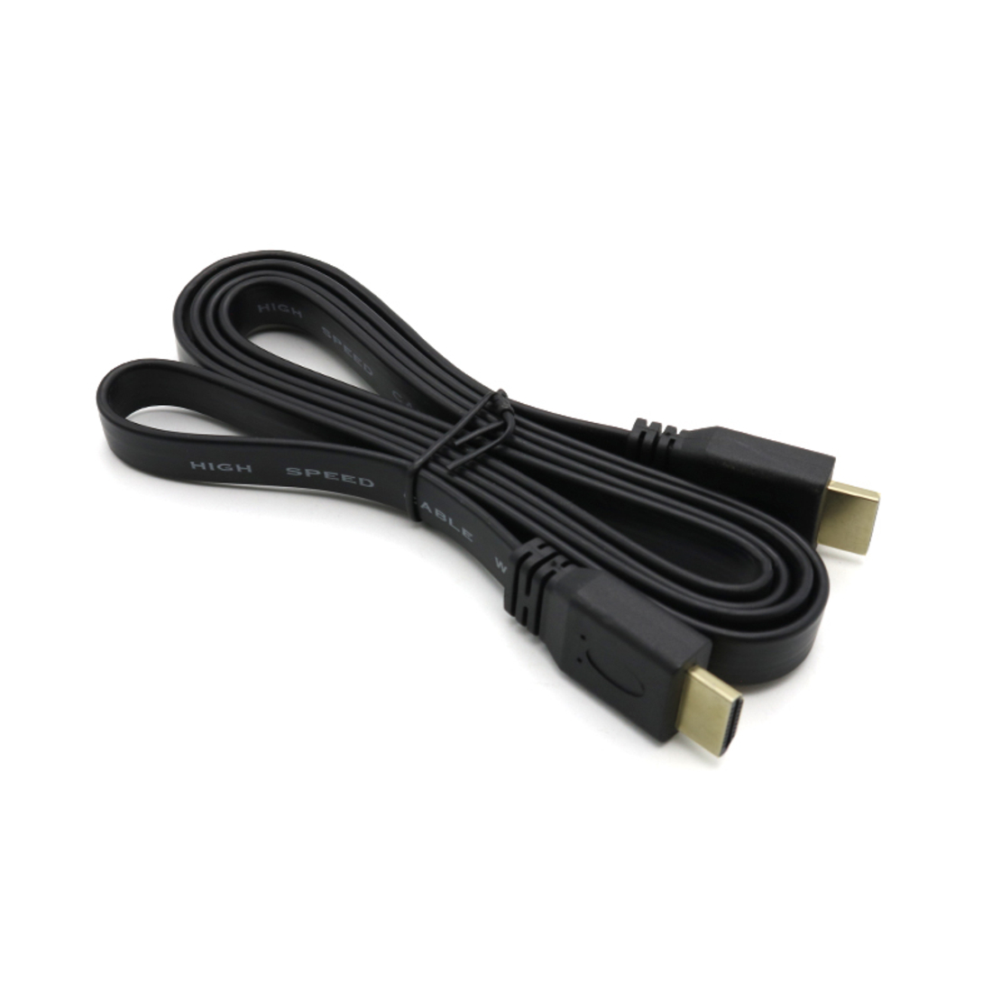 HDMI kabal na HDMI 1.5m FLAT crni