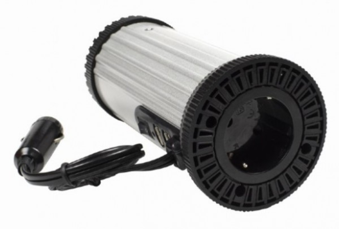 EG-PWC150-01 Gembird 12V Auto inverter DC/AC 150W+USB port