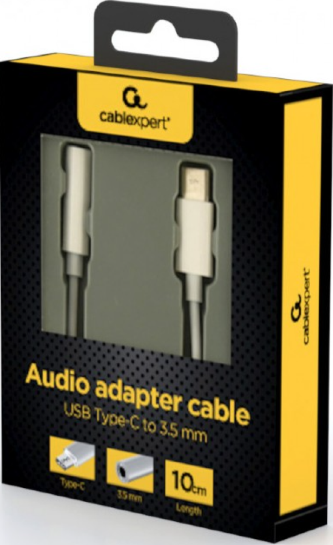 Gembird USB type-C plug to stereo 3.5 mm audio adapter cable