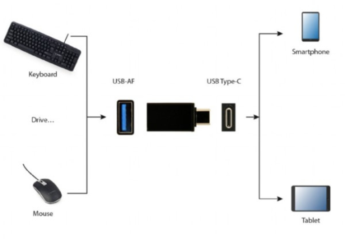 Gembird USB 3.0 Type-C adapter (CM/AF)