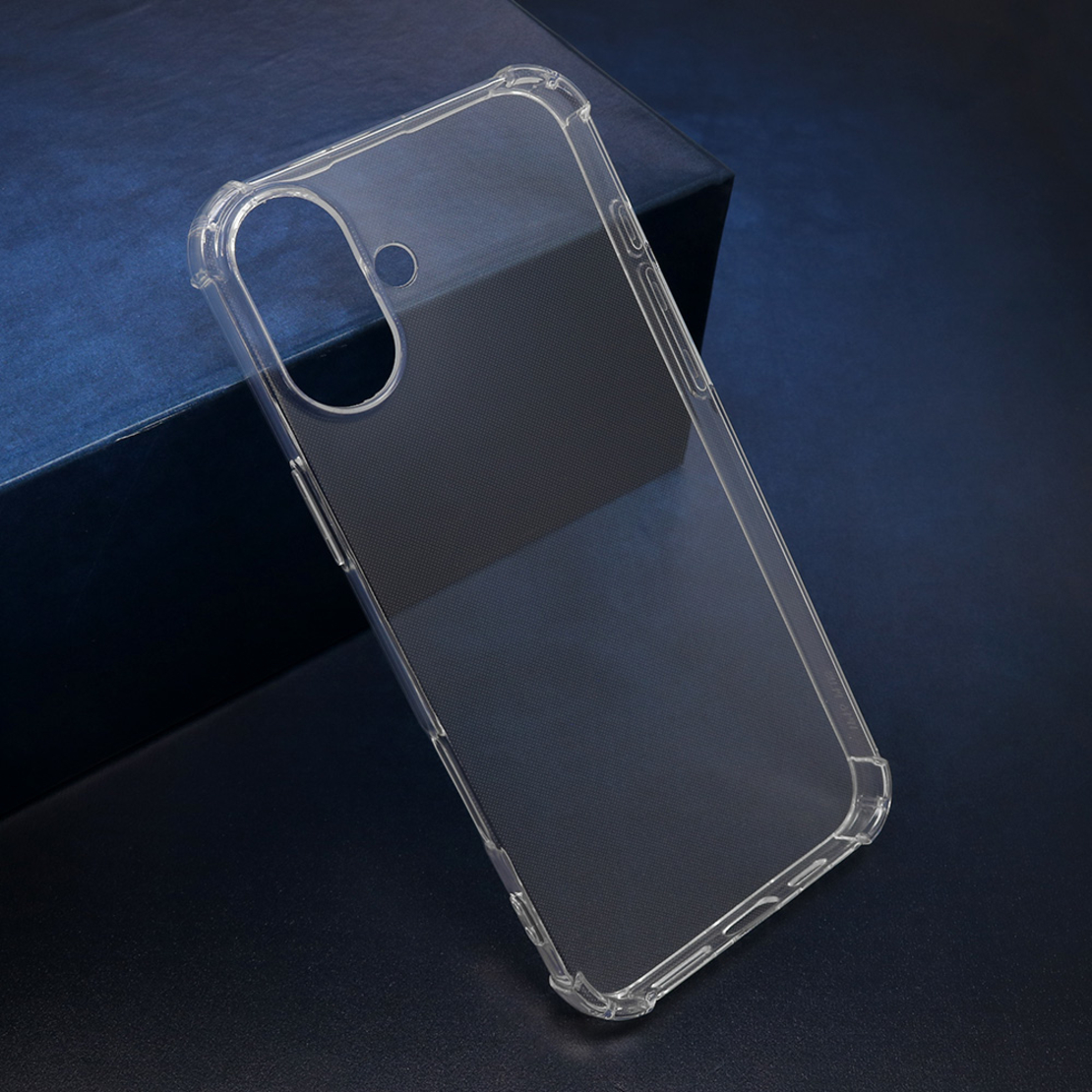 Maska silikon CRASHPROOF za iPhone 16 Plus (6.7) providna