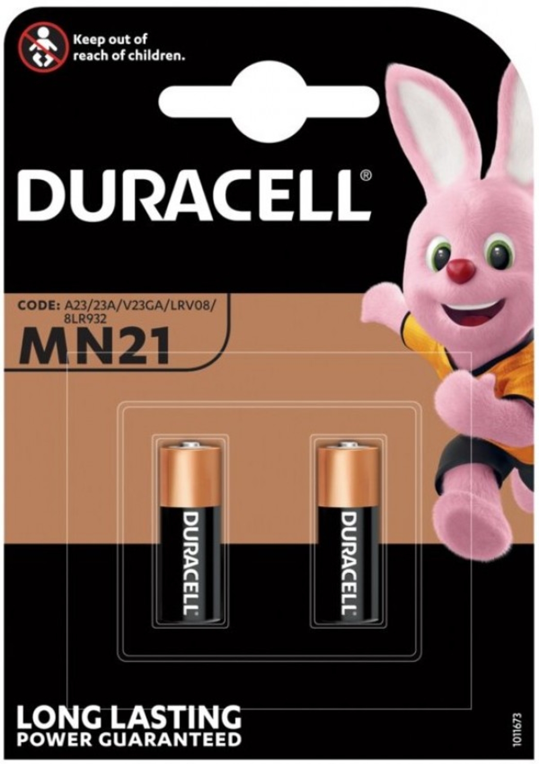 Duracell MN21 12V, 10x29mm, ALKALNE baterije (8LR932, 23A, A23) PAK2 (cena po kom.)
