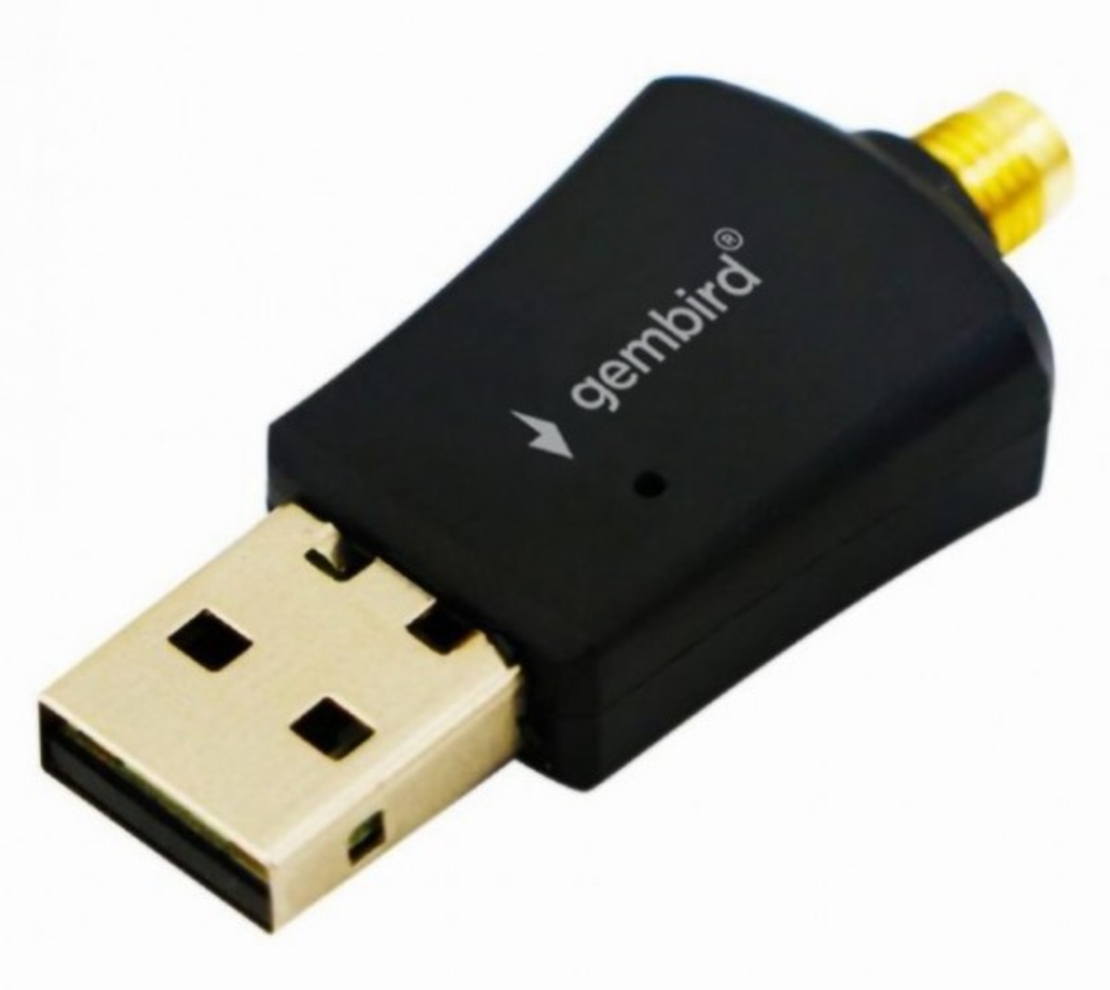 Gembird High power USB wireless adapter 300N, detachable antena