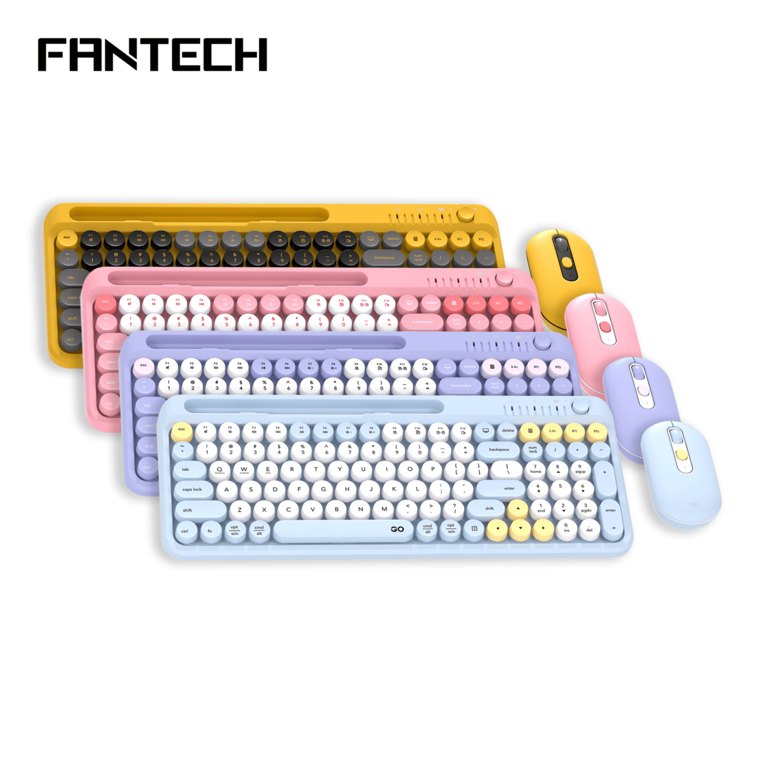 Combo set FANTECH WK-899 Sakura GO Mochi101