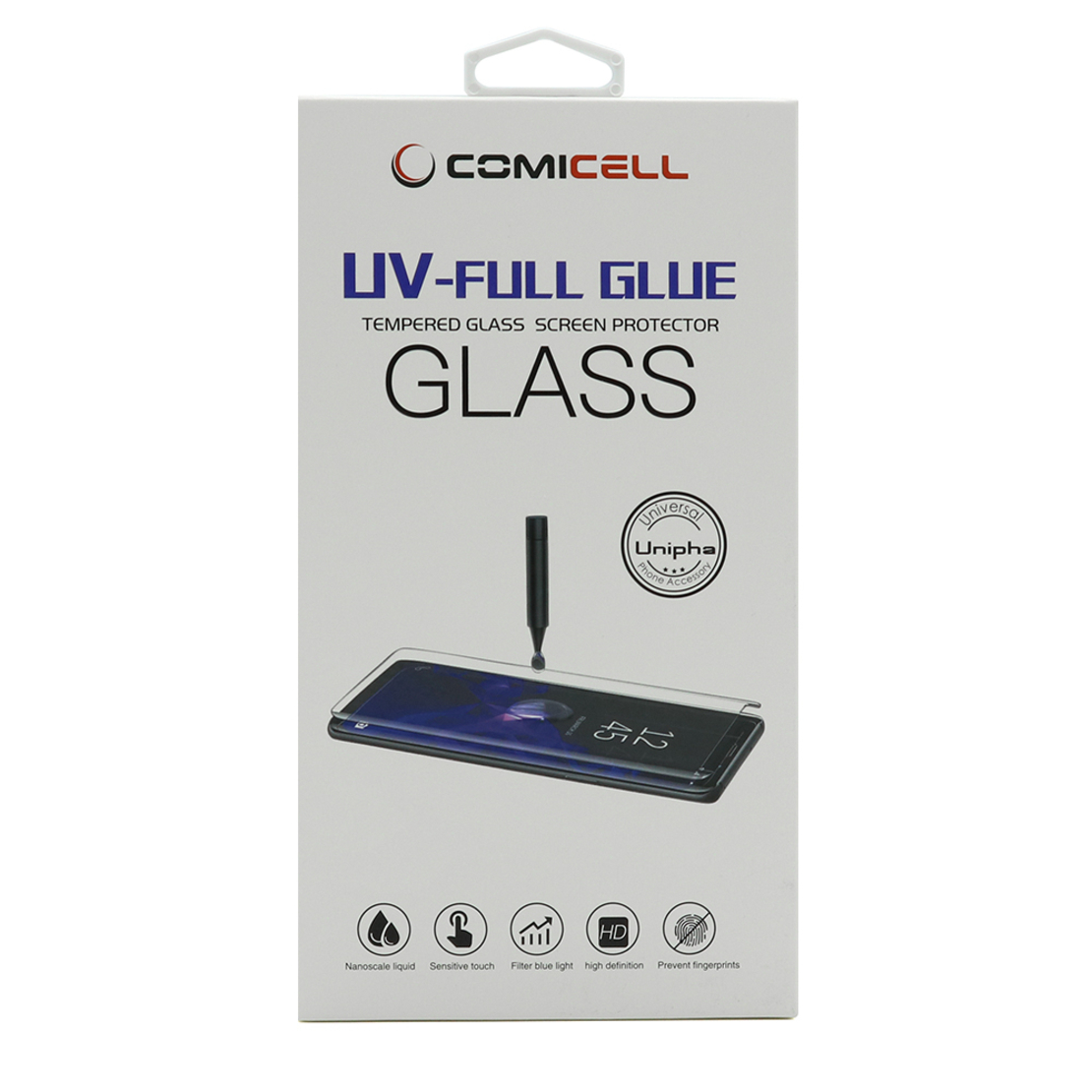 Folija za zastitu ekrana GLASS 3D MINI UV-FULL GLUE za Samsung S921B Galaxy S24 5G