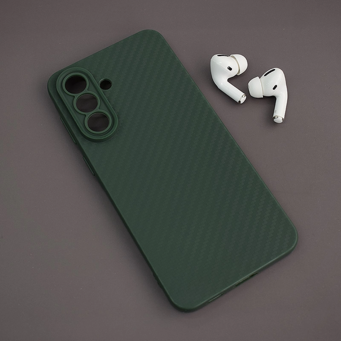 Maska Carbon fiber za Samsung A57 5G/ A576B zelena