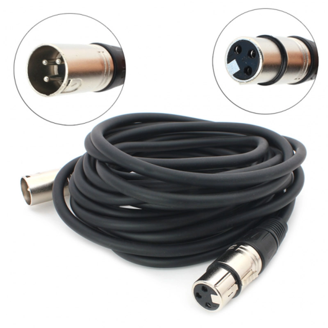 Mikrofonski kabel XLR M na Z JWD-AU21 5m