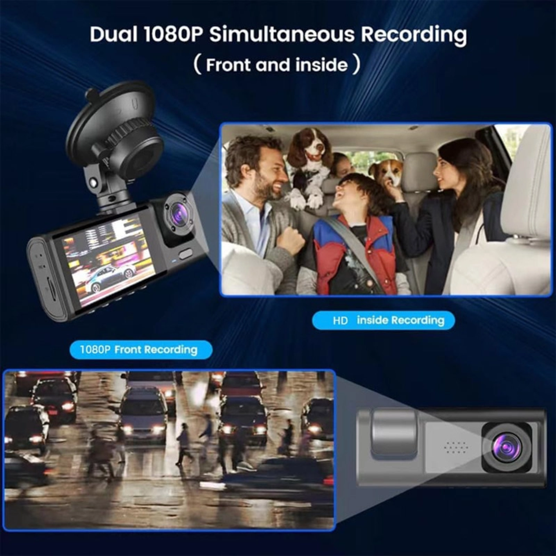 Kamera za auto H190 (Super HD 1296P) crna