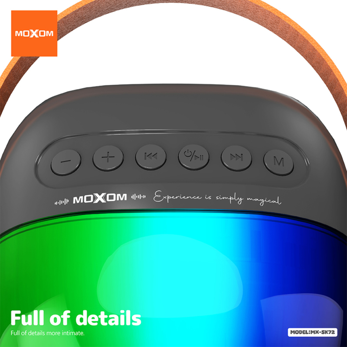 Zvucnik Bluetooth Moxom MX-SK72 crni
