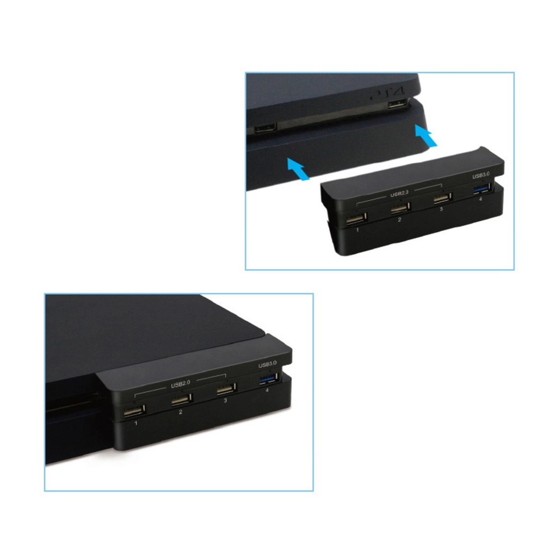 Docking station DOBE USB HUB TP4-821 za PS4 Slim konzolu