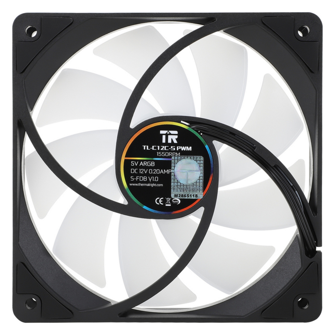 ThermalRight TL-C12C-S Black ARGB X3kom