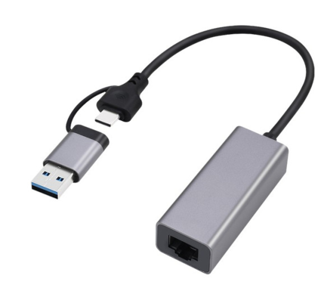 Gembird USB 3.1 + type-C Gigabit network adapter