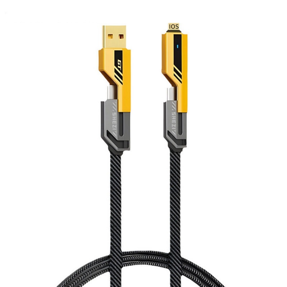 Kabl 4 u 1  USB-A to type-C 65w to Lighning 27w