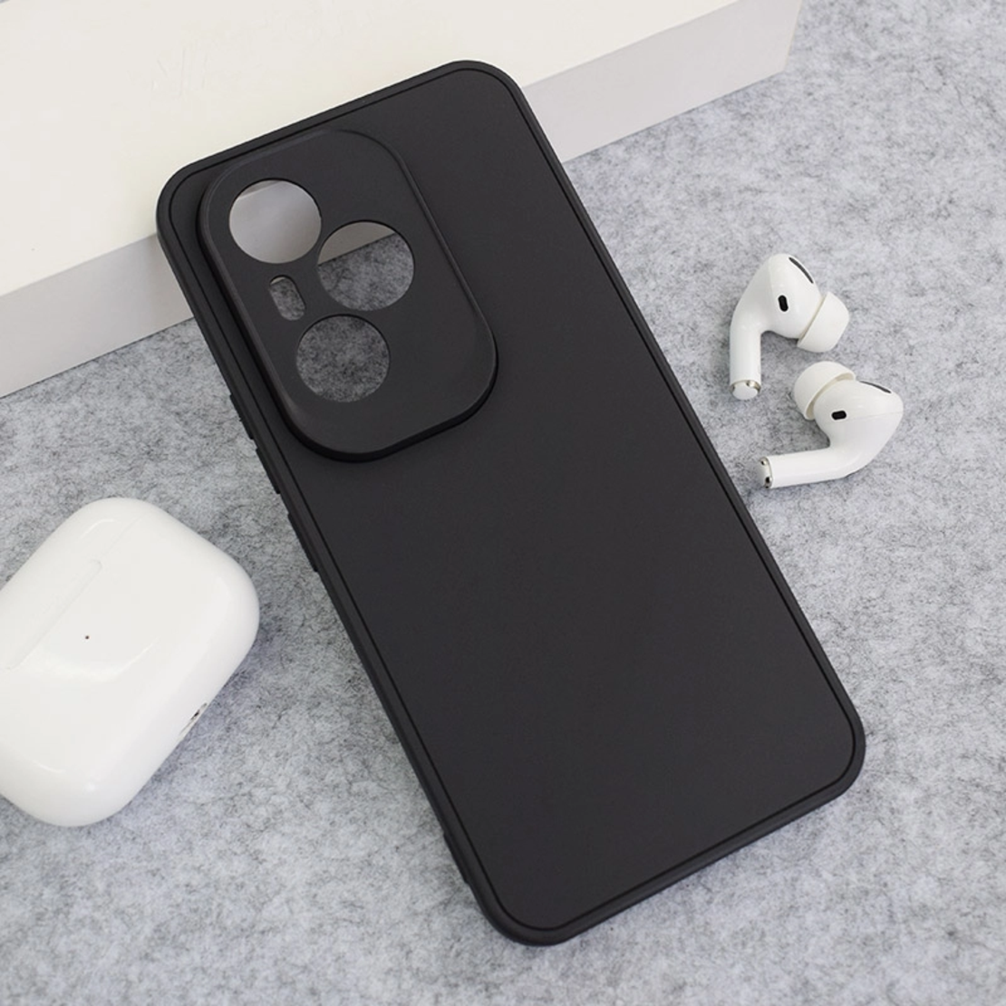 Maska 3D Camera za Honor 400 Pro crna
