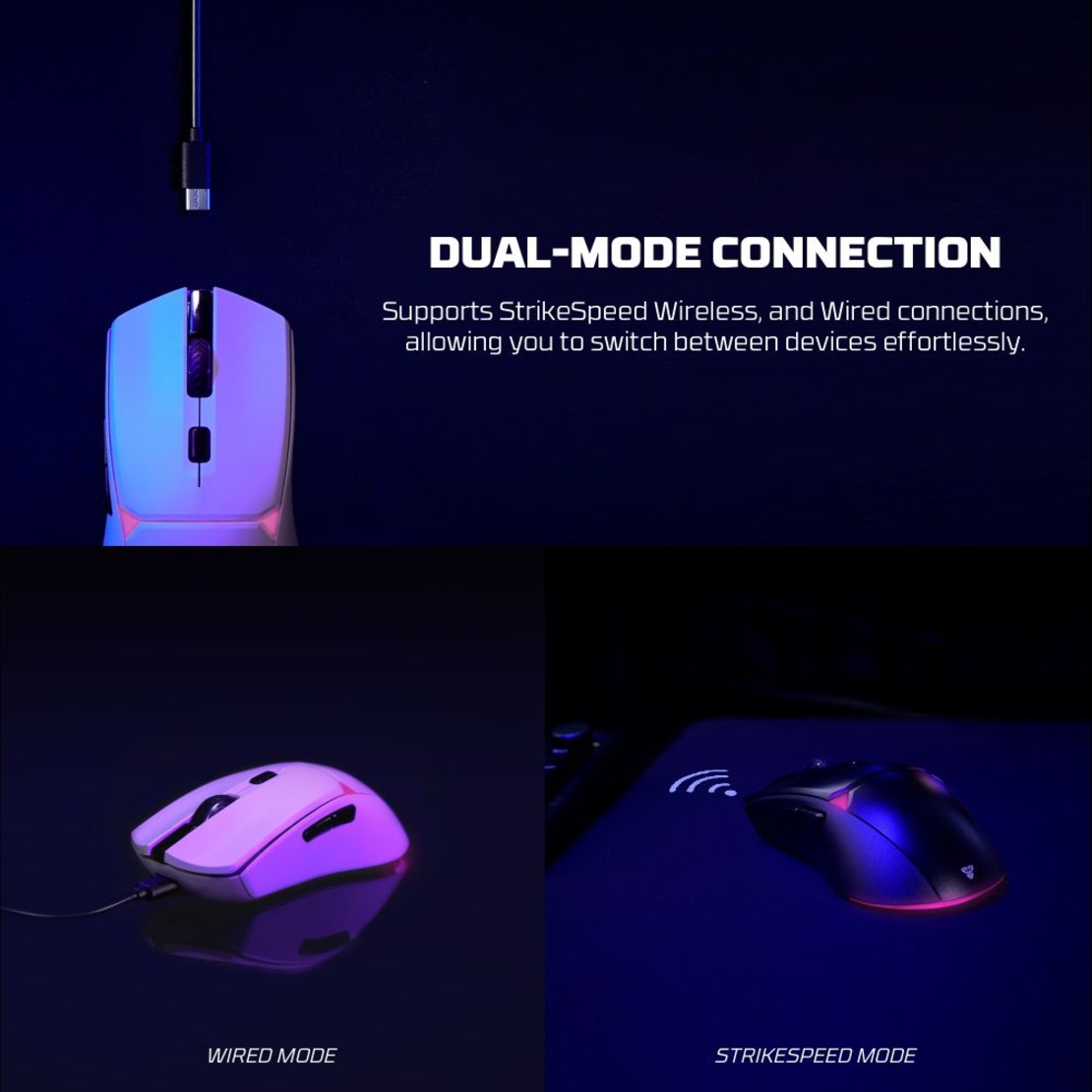 Mis Wireless Gaming Fantech WG7V2 Crypto II crni