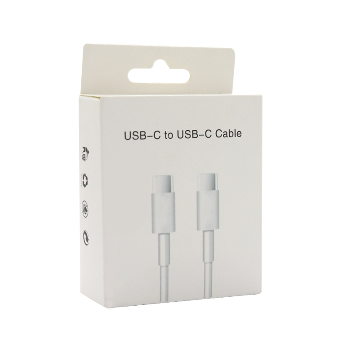 USB data kabal PD Type-C na Type-C crni 1m