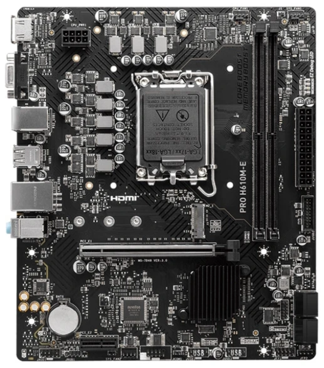MSI PRO H610M-E maticna ploca Intel, DDR5