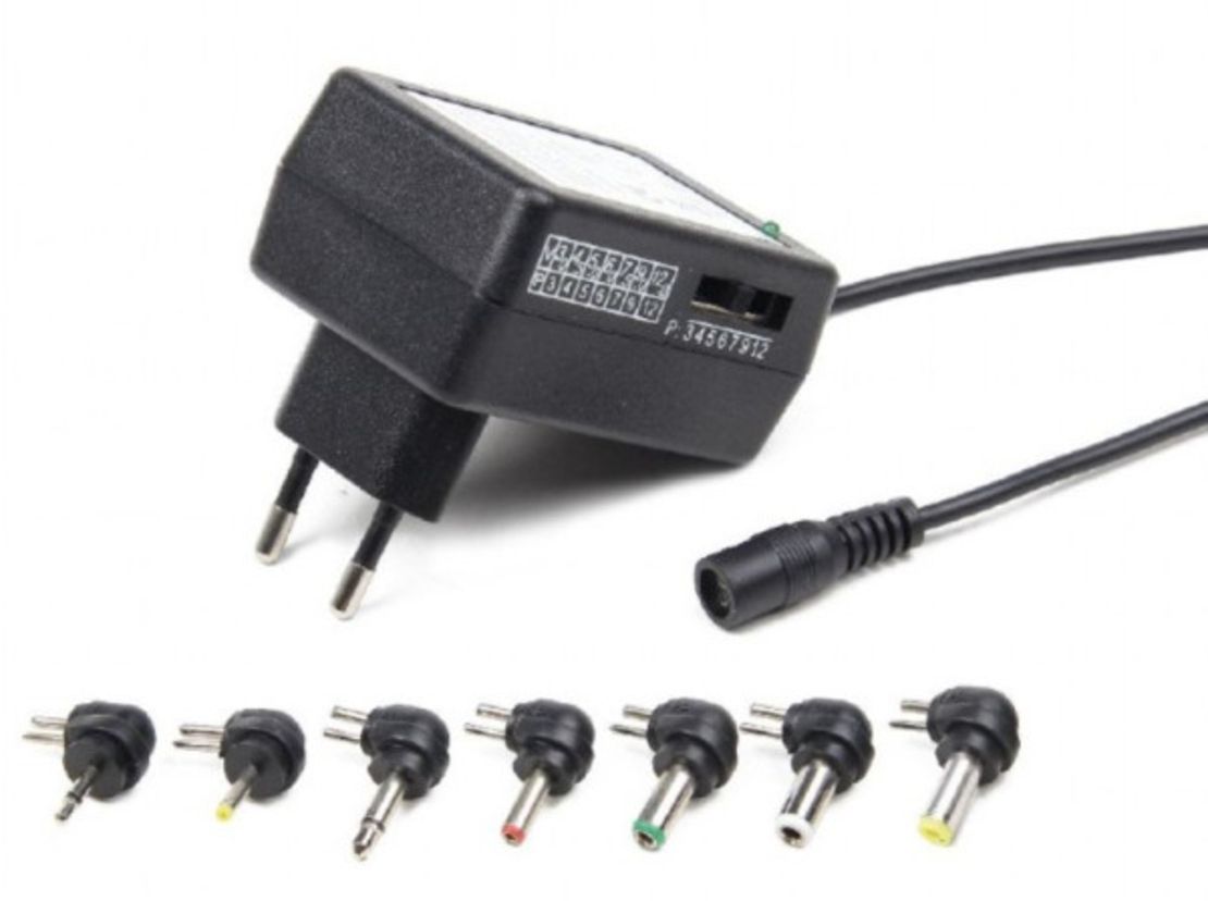 Gembird 24W Univerzalni AC-DC adapter 220V/24W