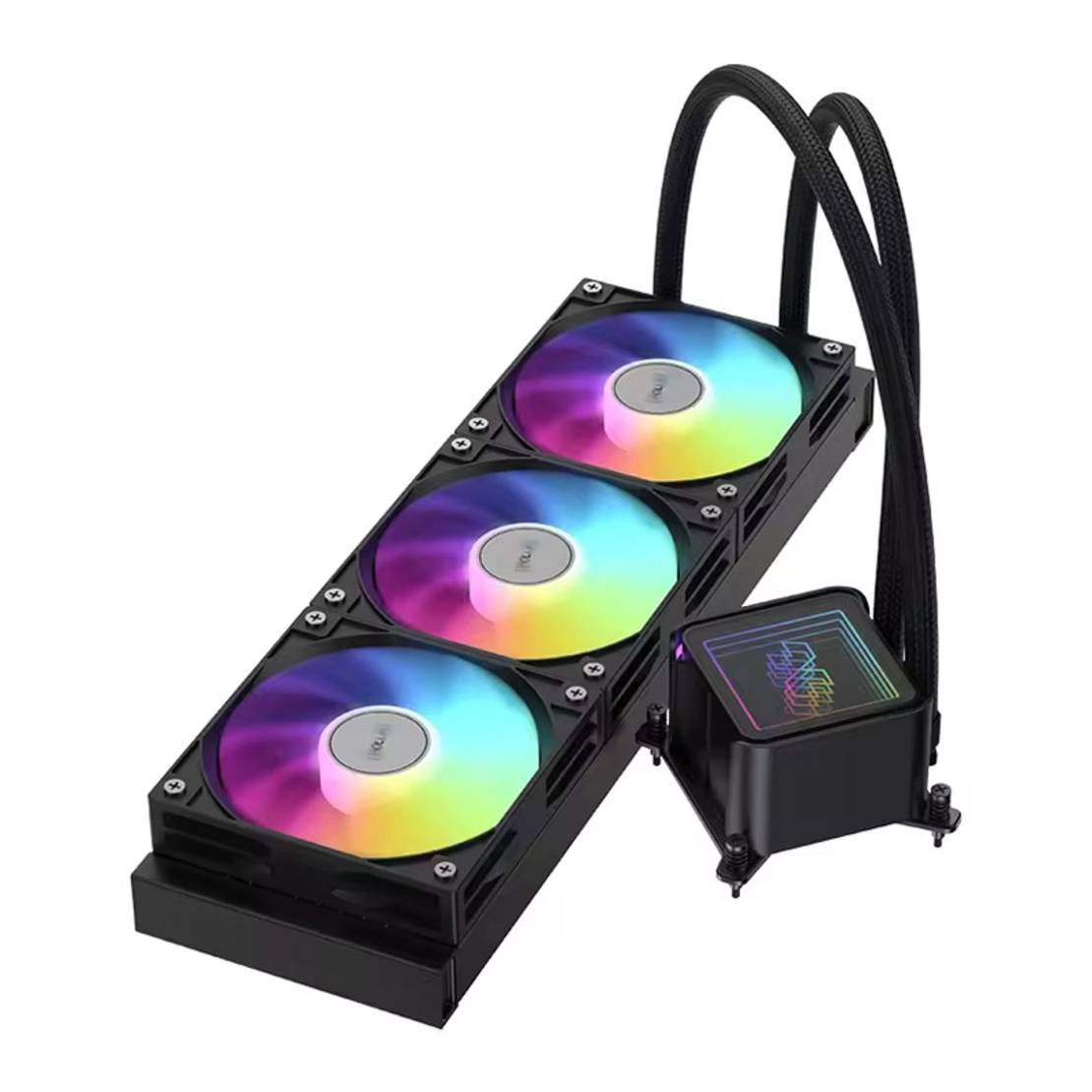 Cooler GF Ice Mirror 360 vodeni za kuciste crni