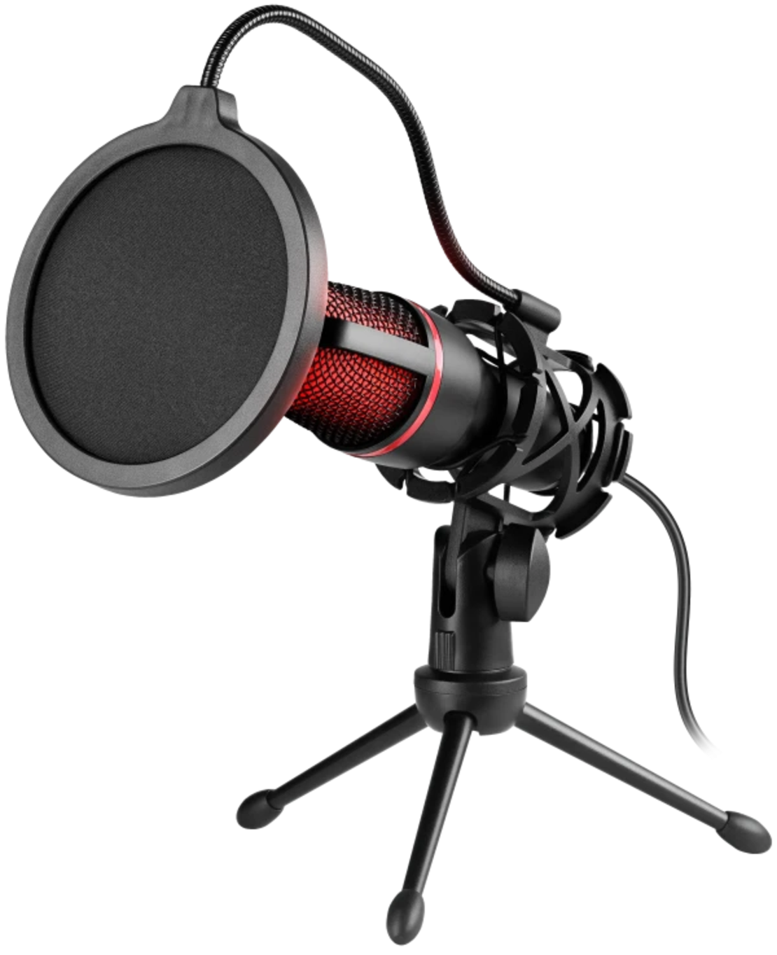 Gaming stream mikrofon Defender Forte GMC 300 3.5mm 1.5m kabl ljubicasti
