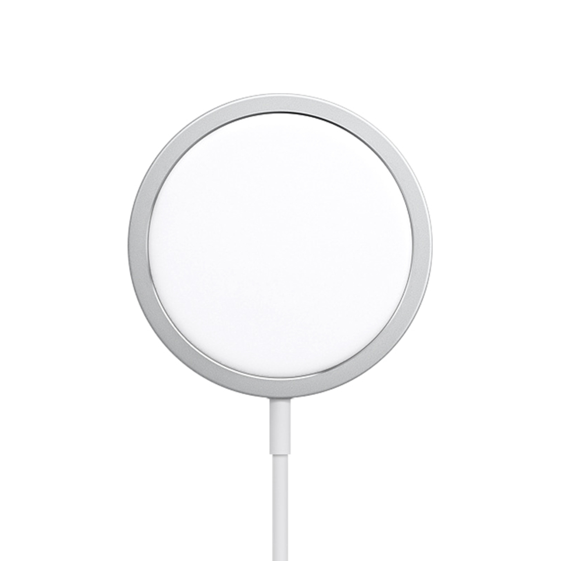 Bezicni punjac (WiFi) Magnetic connection 15W sa Type C kablom beli