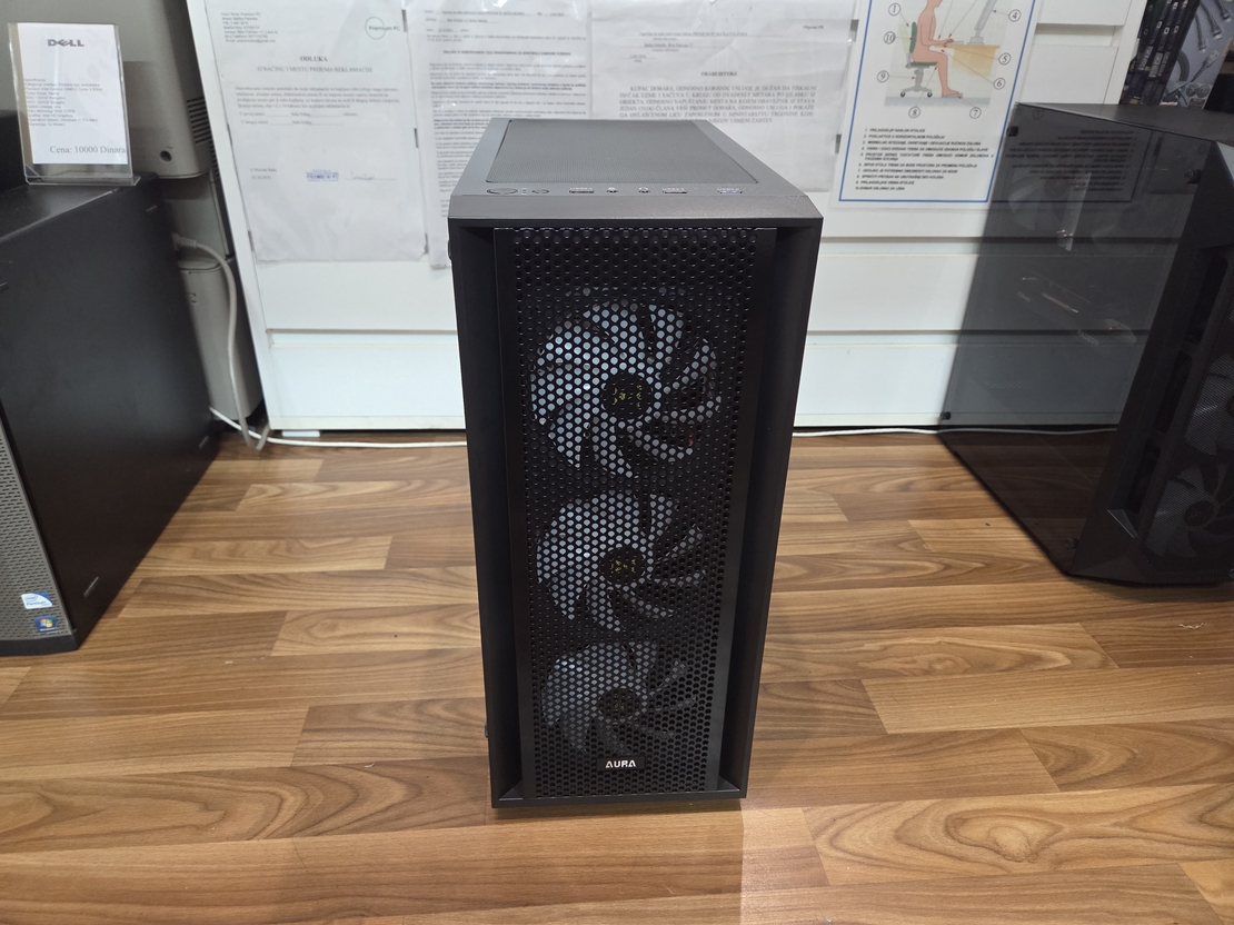 6 Gaming PC 650W/Intel i5 9400f 4.1GHz/16GB DDR4/RX 580 8GB
