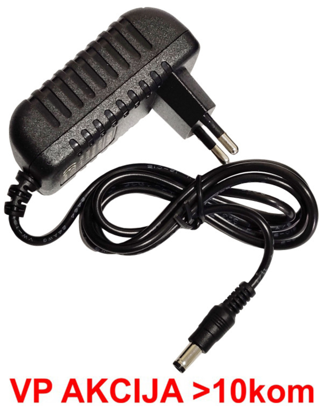 NPA-AC45** Gembird punjac 12v/1A 12W, 1m kabl, Coper napajanje, DC 5.5x2.1mm CE