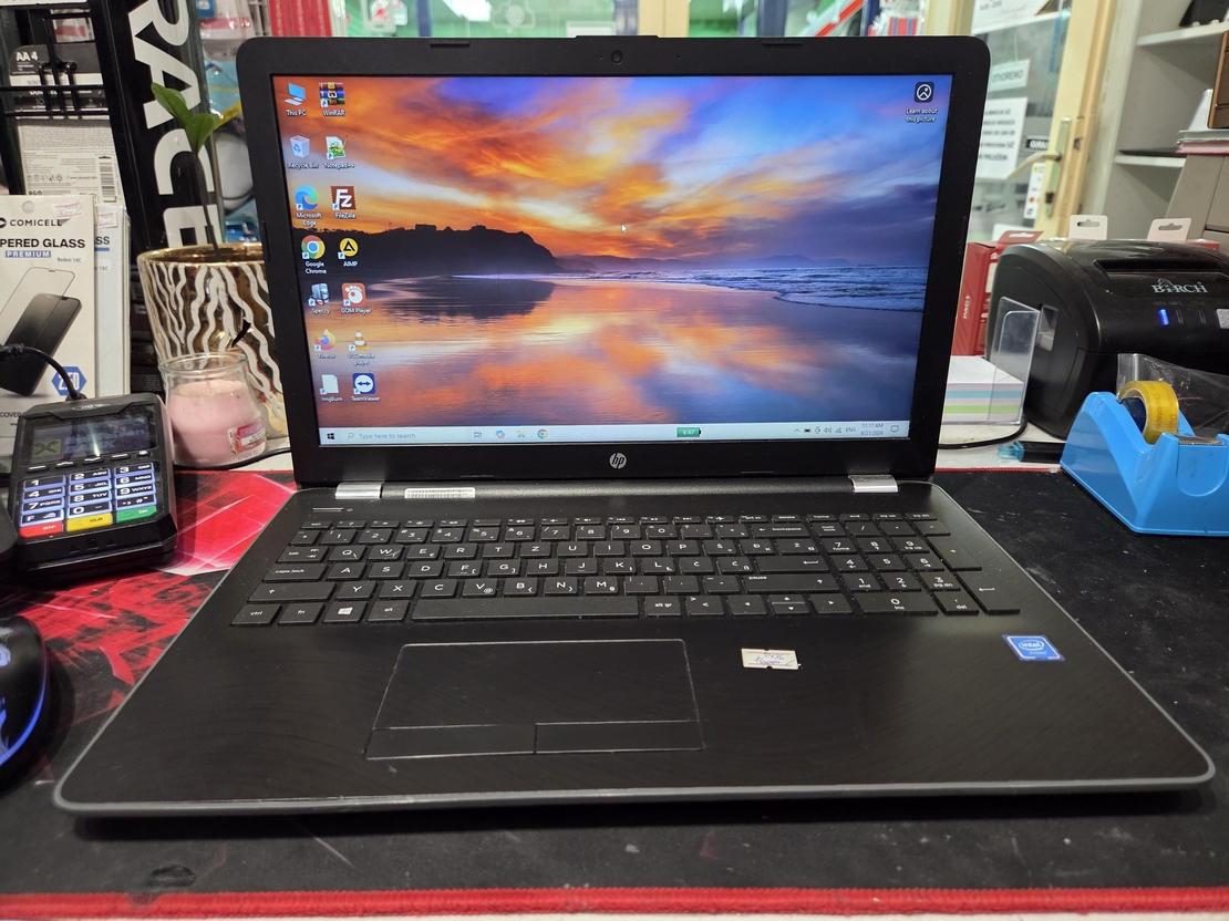 HP 15-bs061nm 15.6/Celeron N3060 2.46GHz/4GB DDR3/120GB SSD