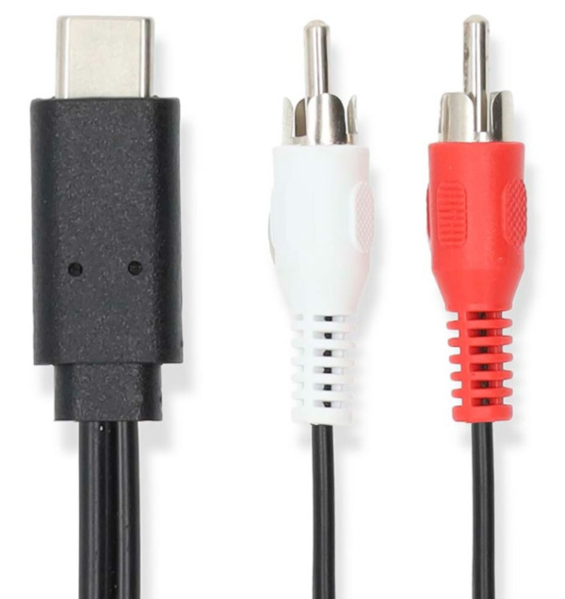 Nedis kabl USB-C na 2x RCA muski, 1m