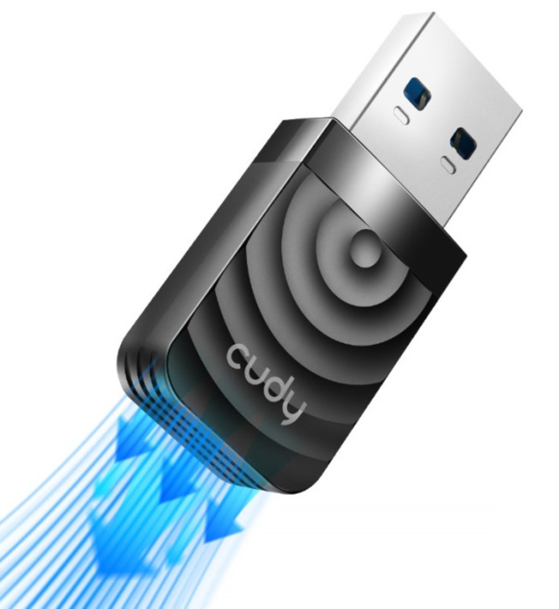 Cudy WU1300S AC1300 WiFi Dual Band USB3.0 MINI adapter, 2.4+5Ghz, 20dBm, 2dBi longe range