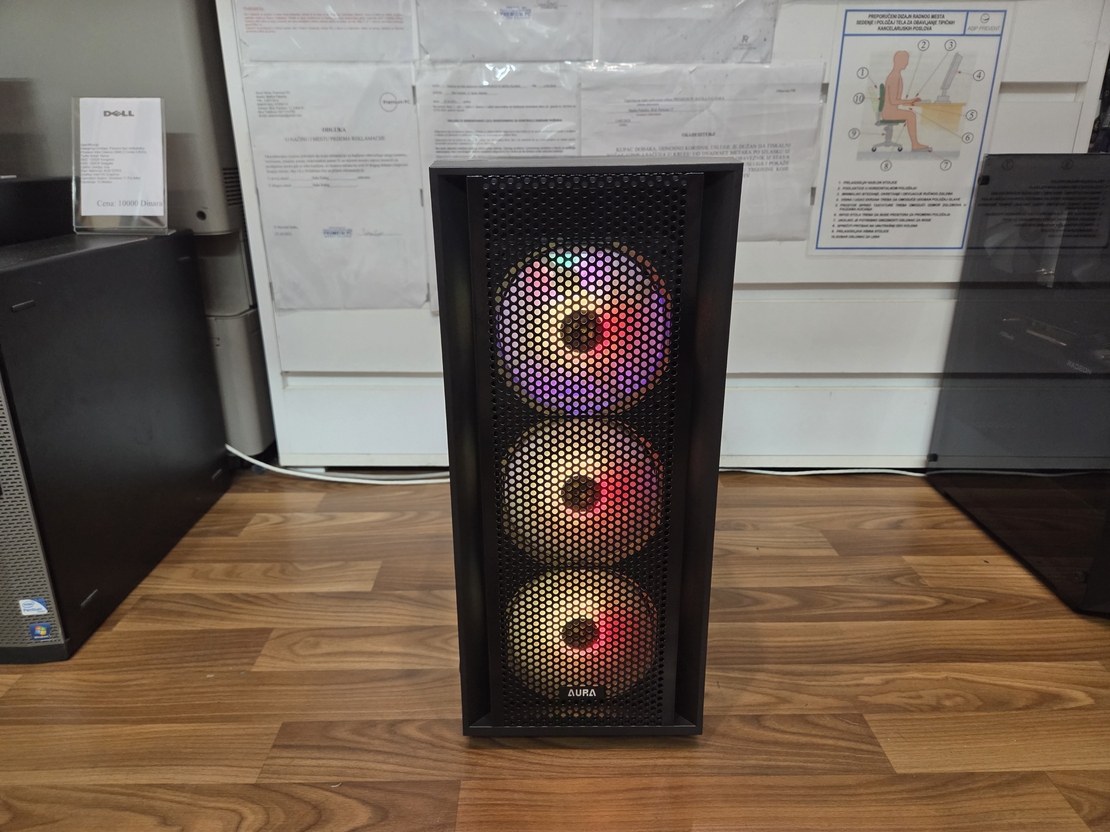 6 Gaming PC 650W/Intel i5 9400f 4.1GHz/16GB DDR4/RX 580 8GB