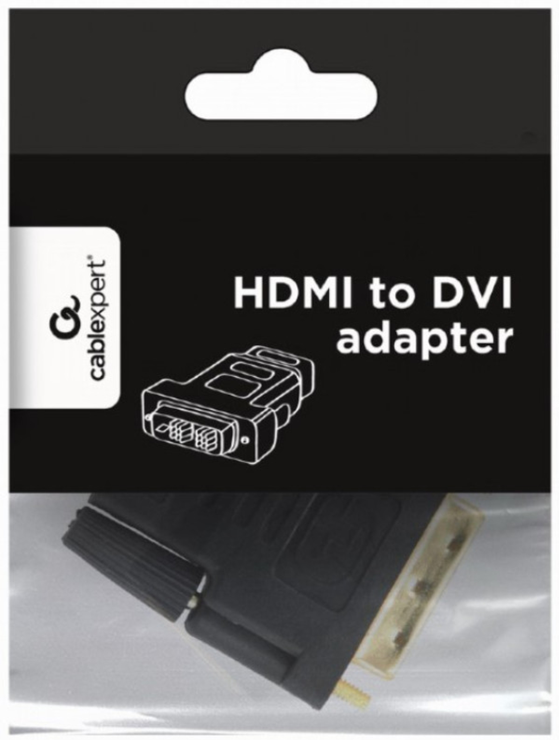A-HDMI-DVI-2 Gembird DVI-D (muski) adapter na HDMI (A zenski)