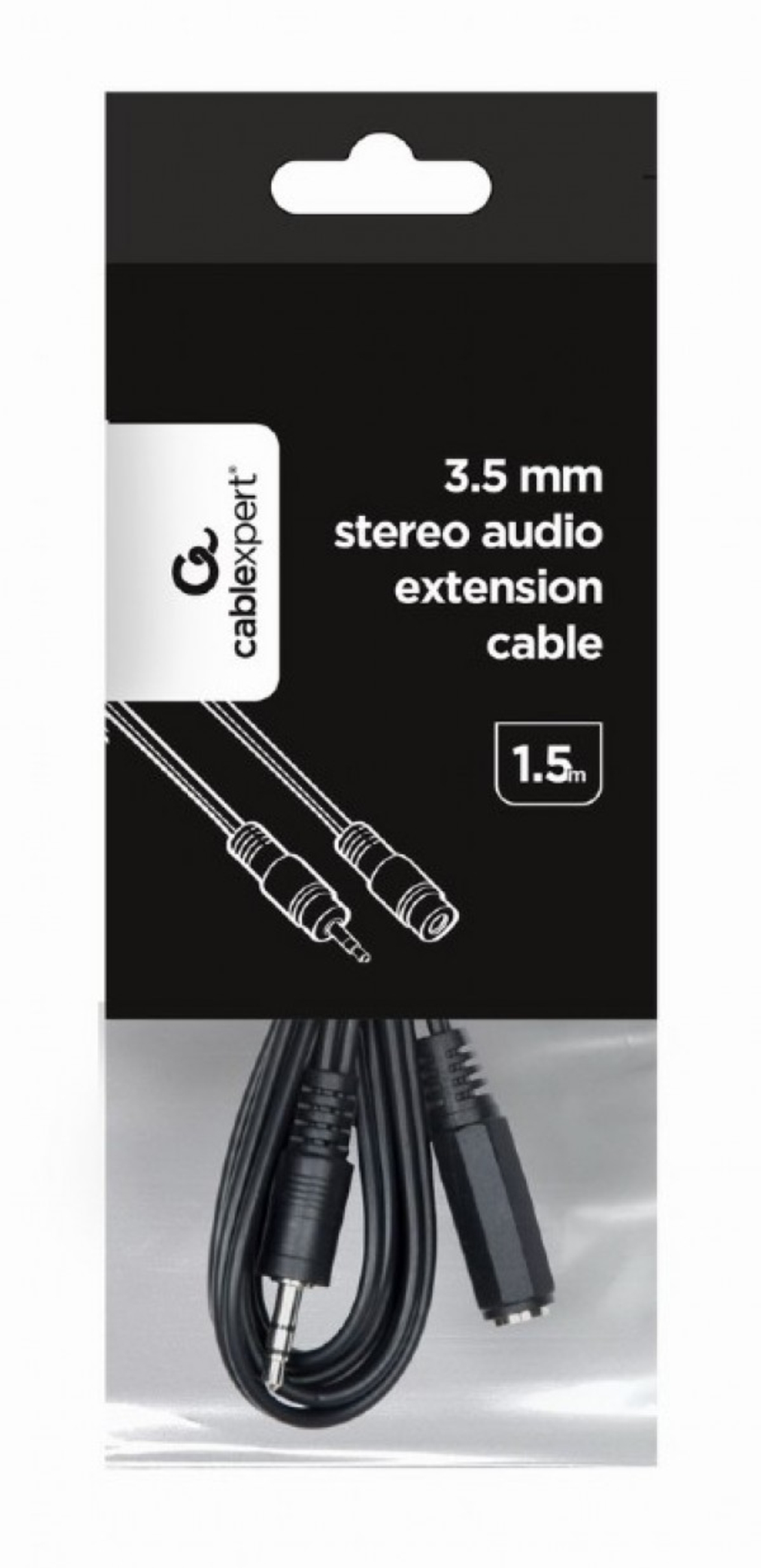 Gembird 3.5 mm stereo audio extension kabl 1.5m