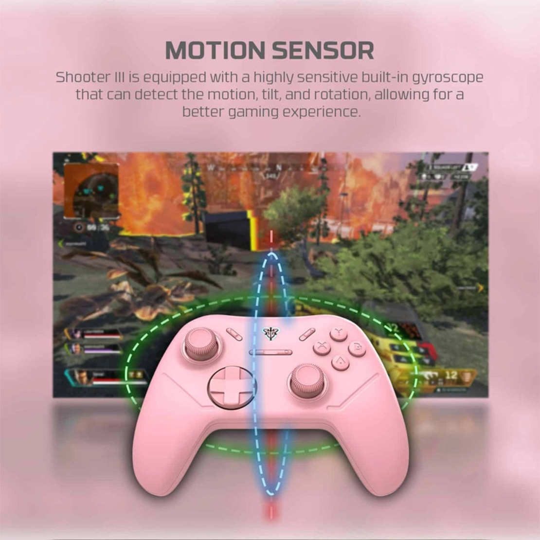 Joypad wireless Fantech WGP13S Revolver III Sakura