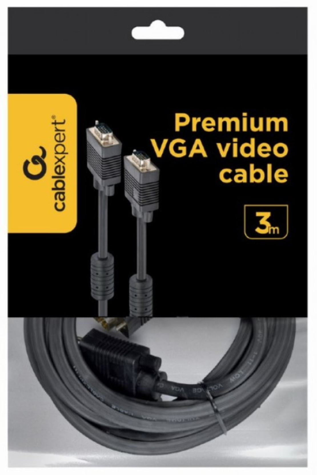 Gembird VGA to VGA kabl black 3m