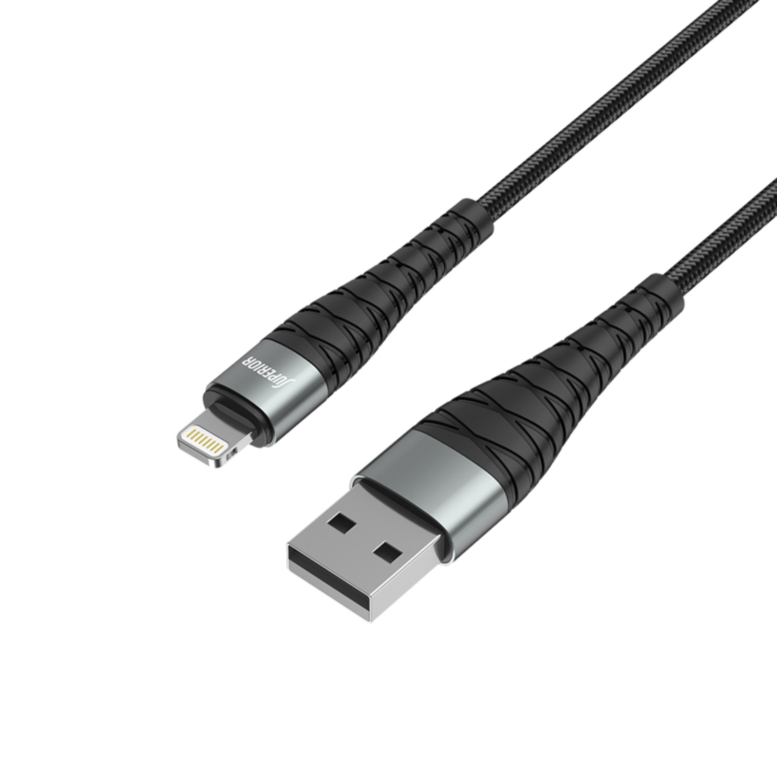 USB data kabal Comicell Superior CO-BX32 5A Lightning crni