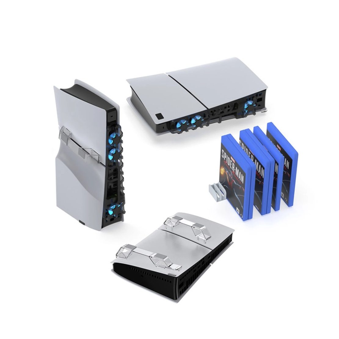 Cooler DOBE 3u1 PS5 Slim Kit TP5-35129