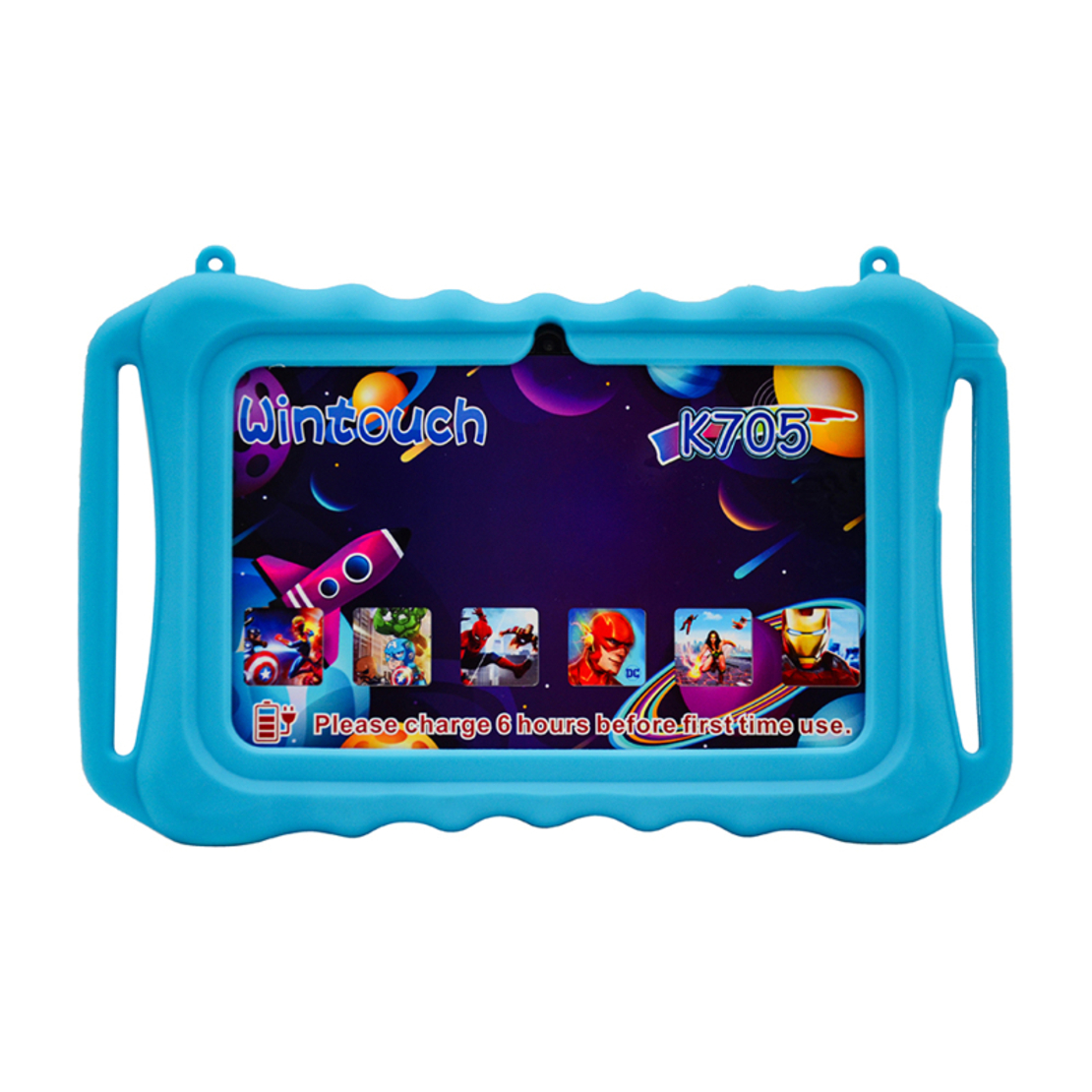 Wintouch tablet za decu K705 7 inca beli / plava futrola