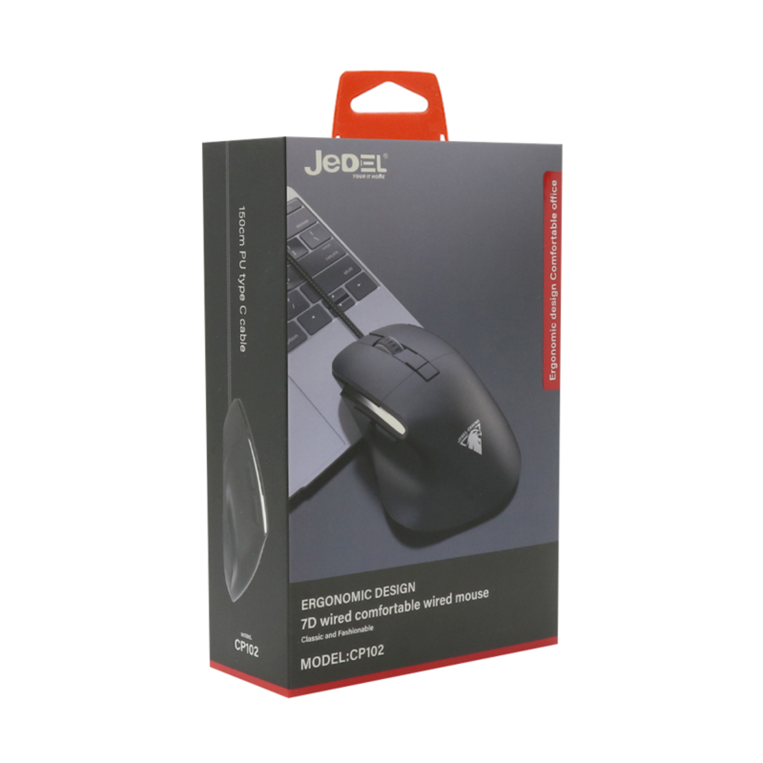 Mis Wired Mouse CP102 crni JEDEL