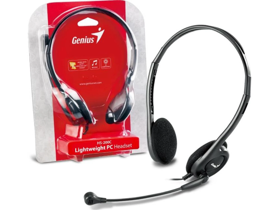 Genius Žične slušalice HS-200C 2x 3.5mm