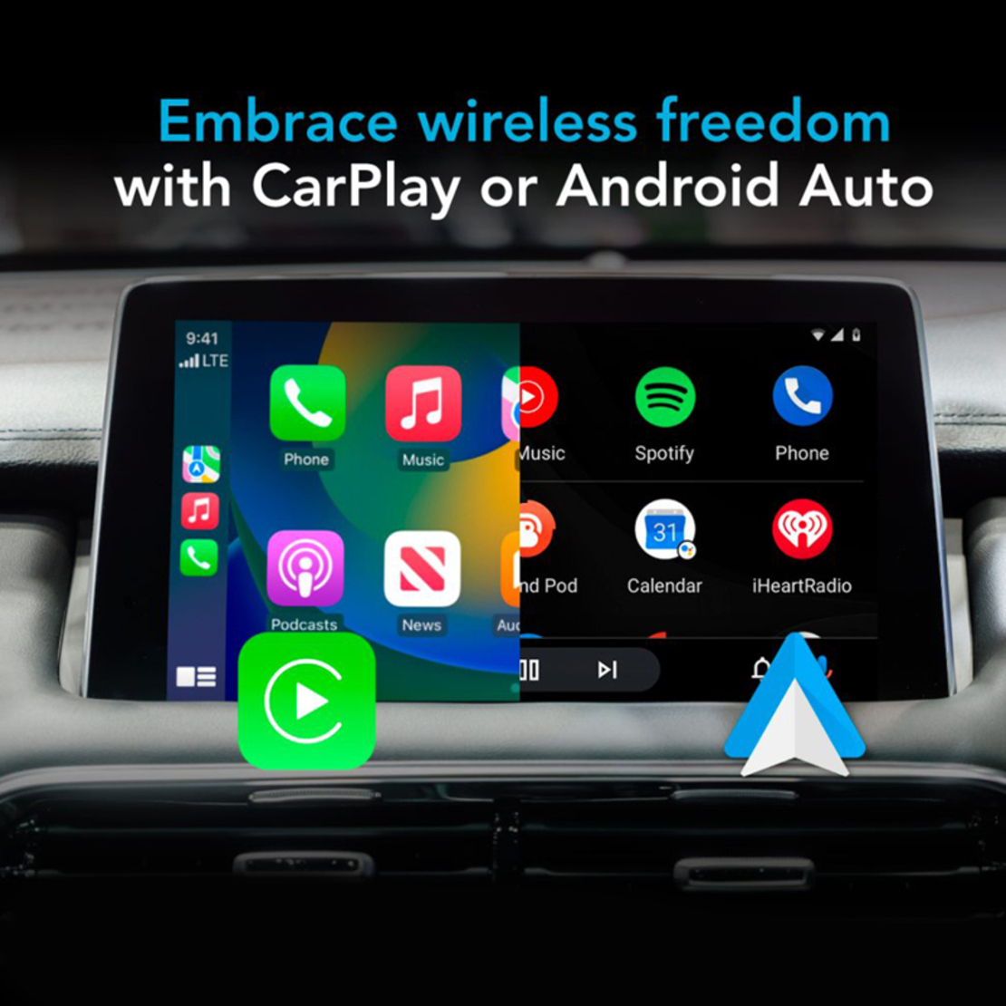 CARPLAY BOX M34 Type C crni (PC)