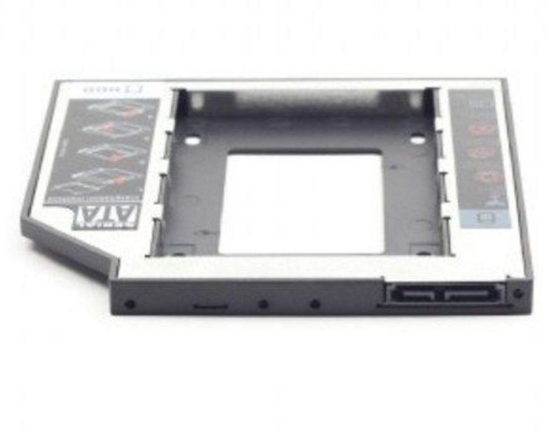 Gembird Fioka za montazu 2.5 SSD/SATA HDD(do12.7mm) u 5.25 leziste u Laptop umesto optike