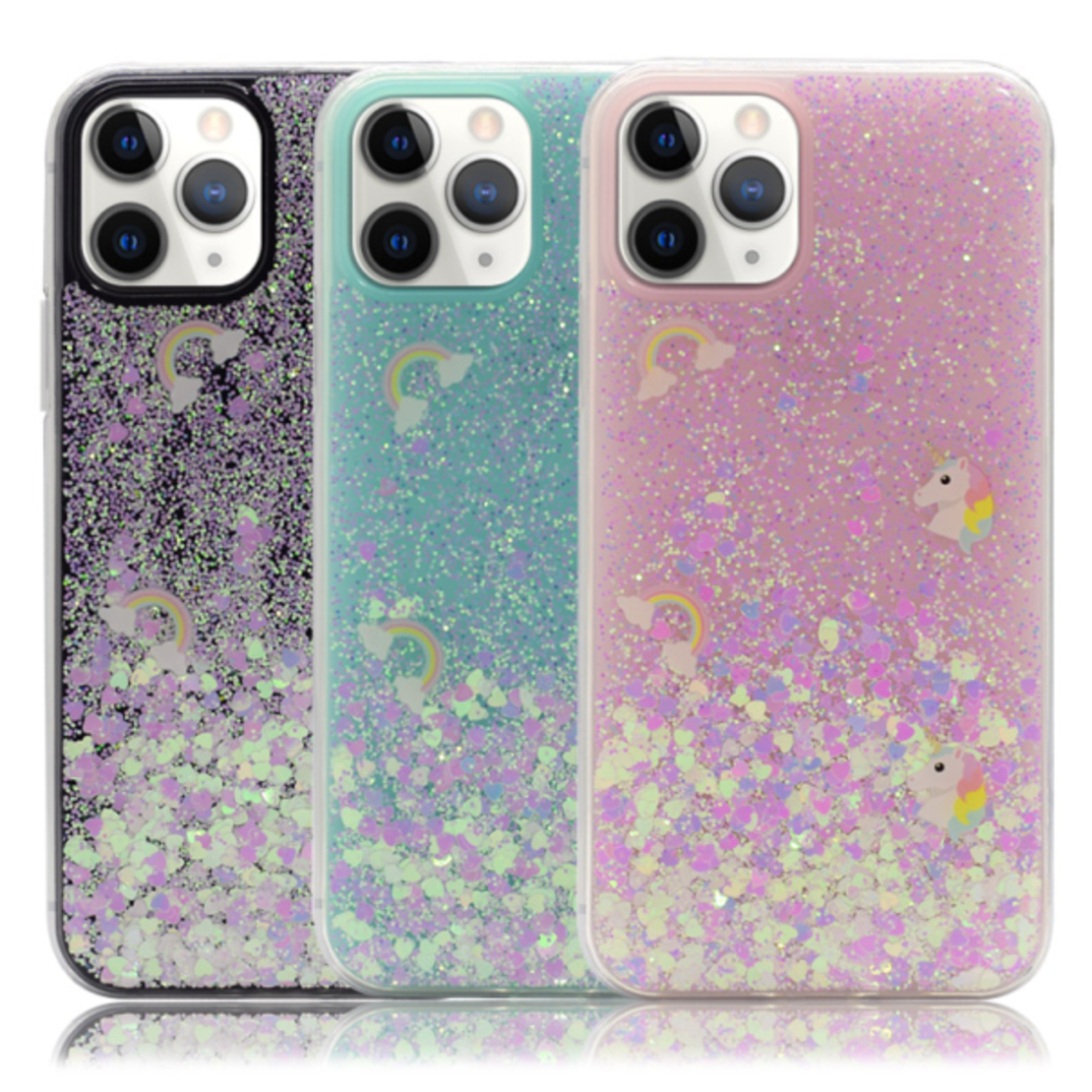 Maska za iPhone 11 Pro Platina Unicorn crna
