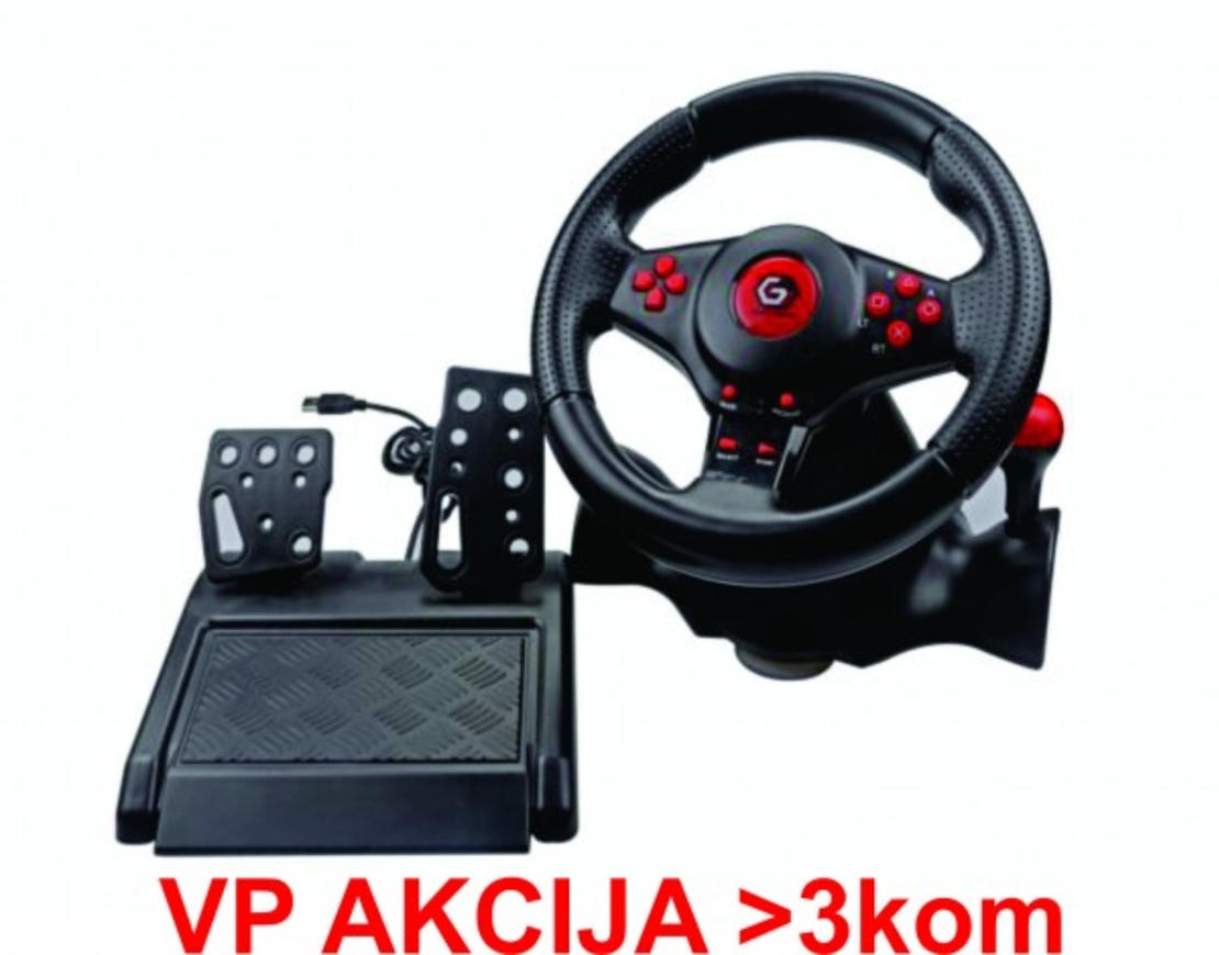 STR-ShockForce-II ** Gembird USB 2.0 volan za igrice PC